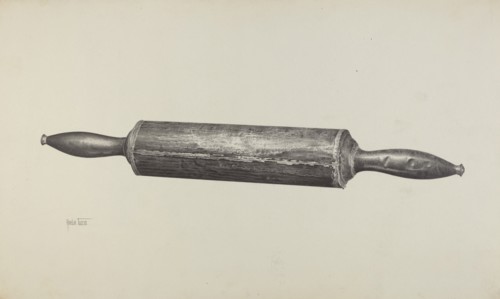 Rolling Pin, c. 1941. Creator: Amelia Tuccio.