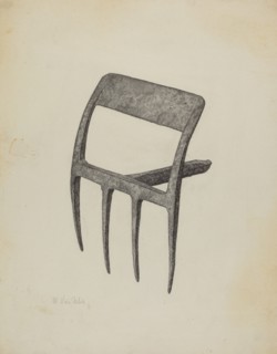 Pa. German Hoe, 1941. Creator: Maurice Van Felix.