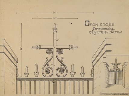 Cross, 1935/1942. Creator: Lucien Verbeke.