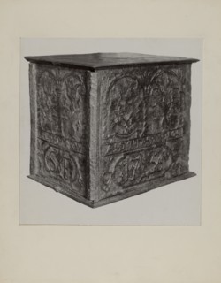 Pa. German Jamb Stove, c. 1942. Creator: Charles Von Urban.