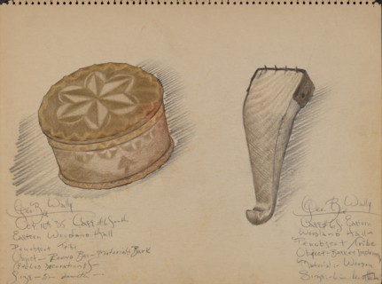 Box and Basket Implement, 1935. Creator: George B. Wally.