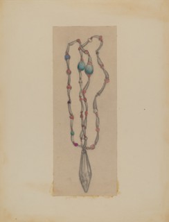 Necklace, 1935/1942. Creator: George B. Wally.