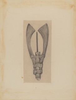 Fish Spear, 1935/1942. Creator: George B. Wally.