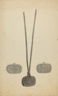 Wafer Irons, 1935/1942. Creator: Bernard Westmacott.