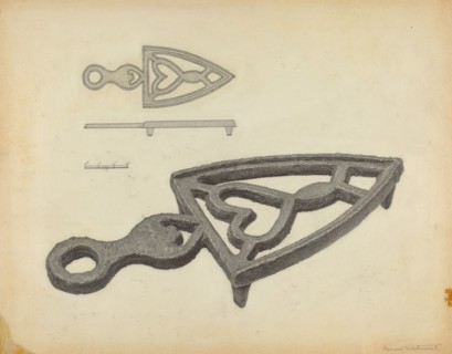 Trivet, c. 1939. Creator: Bernard Westmacott.