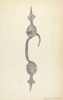 Handle, c. 1939. Creator: Bernard Westmacott.
