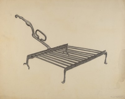 Gridiron, c. 1938. Creator: Bernard Westmacott.