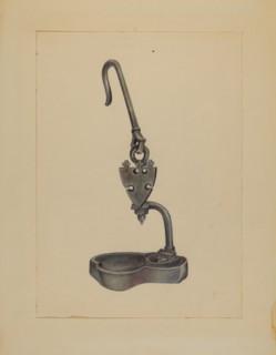 Lamp, c. 1936. Creator: Charlotte Winter.