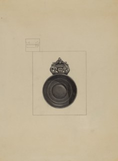 Pewter Porringer, 1935/1942. Creator: Charlotte Winter.