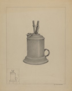 Spark Lamp, c. 1936. Creator: A. Zaidenberg.