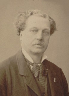 Portrait of Lucien Petipa (1815-1898), c. 1870. Creator: Photo studio Philippon.