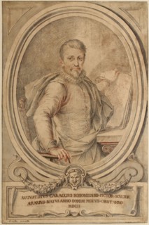 Portrait of Agostino Carracci (1557-1602). Creator: Maratta, Carlo (1625-1713).