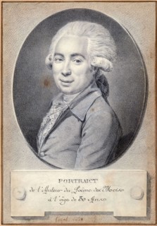 Portrait of the poet Jean-Antoine Roucher (1745-1794). Creator: Pujos, André (1738-1788).
