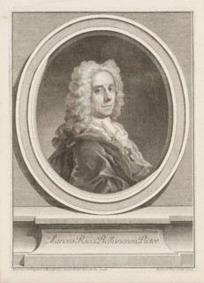 Portrait of the painter Marco Ricci (1676-1730), 1724. Creator: Carriera, Rosalba Giovanna (1657-1757).