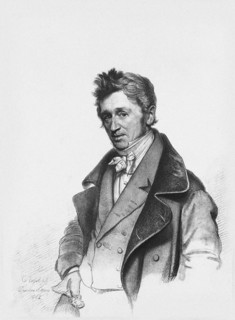 Portrait of the pianist and composer August Alexander Klengel (1783-1852), ca 1820. Creator: Vogel von Vogelstein, Carl Christian, (after) (1788-1868).