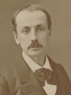 Portrait of the composer Edmond Audran (1842-1901), c. 1870. Creator: Photo studio Nadar.