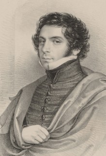 Portrait of the librettist Arcangelo Berrettoni, 1827. Creator: Kriehuber, Josef (1800-1876).