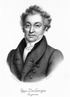 Portrait of the cellist, conductor and composer Pierre-Louis Hus-Desforges (1773-1838). Creator: Lemercier, Joseph (1803-1887).