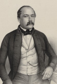 Portrait of Franz Wolfgang Swoboda (1813-1856), ca 1845. Creator: Anonymous.