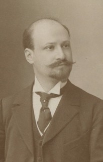 Portrait of the composer Camille Erlanger (1863-1919). Creator: Photo studio Nadar.