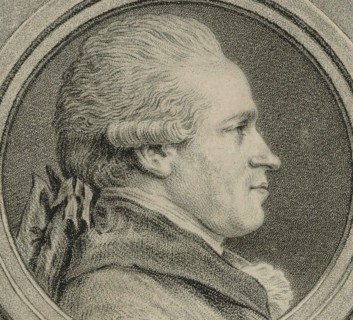 Portrait of the cellist and composer Jean-Louis Duport (1749-1819), 1785. Creator: Cochin, Charles-Nicolas, the Younger (1715-1790).