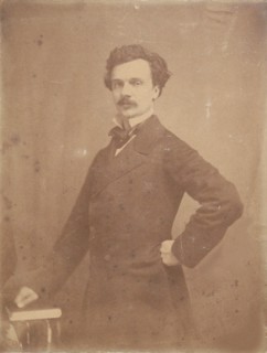 Portrait of the singer and composer Joseph Tagliafico (1821-1900). Creator: Anonymous.