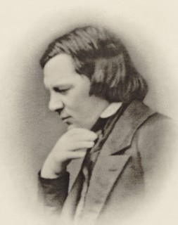 Portrait of the Composer Robert Schumann (1810-1856). Creator: Photo studio J. Ganz, Bruxelles  .