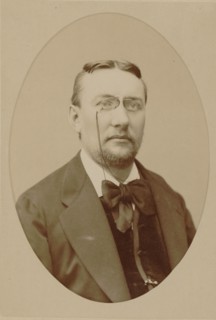 Portrait of the composer Eugène-Jean-Baptiste Anthiome (1836-1916), 1880. Creator: Petit, Pierre (1598-1677).
