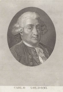 Carlo Goldoni (1707-1793). Creator: Locatelli, Antonio (1786-1848).