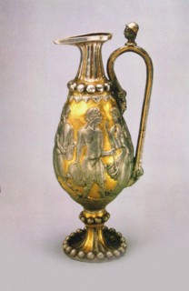 Gold and Silver Kettle, 569. Creator: Sassanian Art.