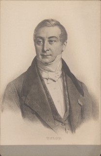Portrait of the composer and flautist Jean-Louis Tulou (1786-1865), 1830-1839. Creator: Grevedon, Pierre Louis Henri (1776-1860).