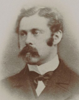 Portrait of the composer Alexis de Castillon (1838-1873), c. 1870. Creator: Photo studio Émile Tourtin.