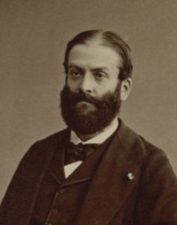 Portrait of the composer and organist Jules Cohen (1830-1901), c. 1870. Creator: Photo studio Nadar.