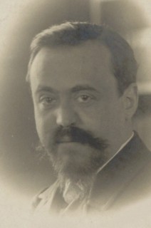 Portrait of the composer Paul Dukas (1865-1935), 1895. Creator: Anonymous.