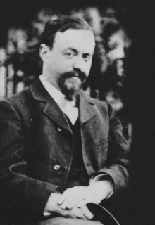 Portrait of the composer Paul Dukas (1865-1935), 1895. Creator: Anonymous.