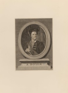 Portrait of Abel Boyer (1667-1729), 1783. Creator: Basire, James (1730-1802).