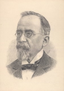 Portrait of the composer Anton Foerster (1837-1926). Creator: Santel, Sasa (1883-1945).