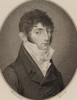 Portrait of the guitarist and composer Mauro Giuliani (1781-1829), 1810. Creator: Jügel, Johann Friedrich (1772-1833).