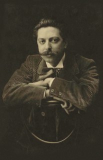 Portrait of the pianist and composer Enrique Granados (1867-1916), c. 1900. Creator: Anonymous.