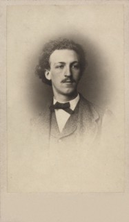 Portrait of the conductor and composer Asger Hamerik (1843-1923), 1865. Creator: Photo studio François-Joseph Delintraz.