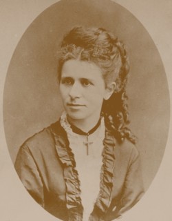 Portrait of the pianist and composer Marie Jaëll, née Trautmann (1846-1925), 1890. Creator: Anonymous.