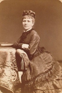 Portrait of the pianist and composer Marie Jaëll, née Trautmann (1846-1925), 1880s. Creator: Dupont, Aimé (1842-1900).