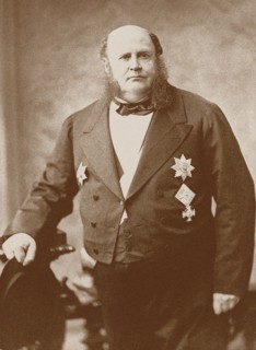 Portrait of Mayer Carl von Rothschild (1820-1886), 1886. Creator: Anonymous.