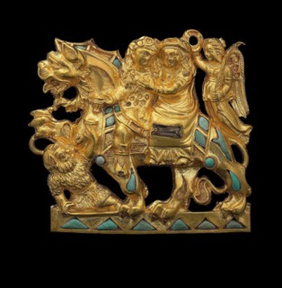 Belt buckle, 1st century. Creator: The Oriental Applied Arts.