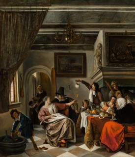 As the Old Sing, So Pipe the Young, 1662. Creator: Steen, Jan Havicksz (1626-1679).