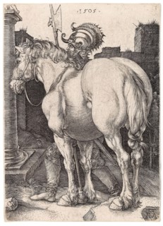 The Large Horse, 1505. Creator: Dürer, Albrecht (1471-1528).