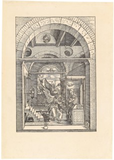The Annunciation, from The Life of the Virgin, ca 1503. Creator: Dürer, Albrecht (1471-1528).