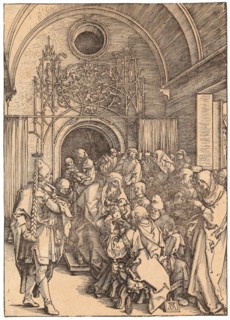 The circumcision of Christ, from The Life of the Virgin, c. 1505. Creator: Dürer, Albrecht (1471-1528).