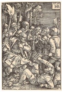 The betrayal of Christ, 1535. Creator: Beham, Hans Sebald (1500-1550).