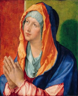 The Virgin Mary in Prayer, 1518. Creator: Dürer, Albrecht (1471-1528).